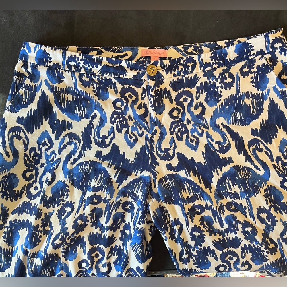 Lily Pulitzer Summer Pants SZ 14